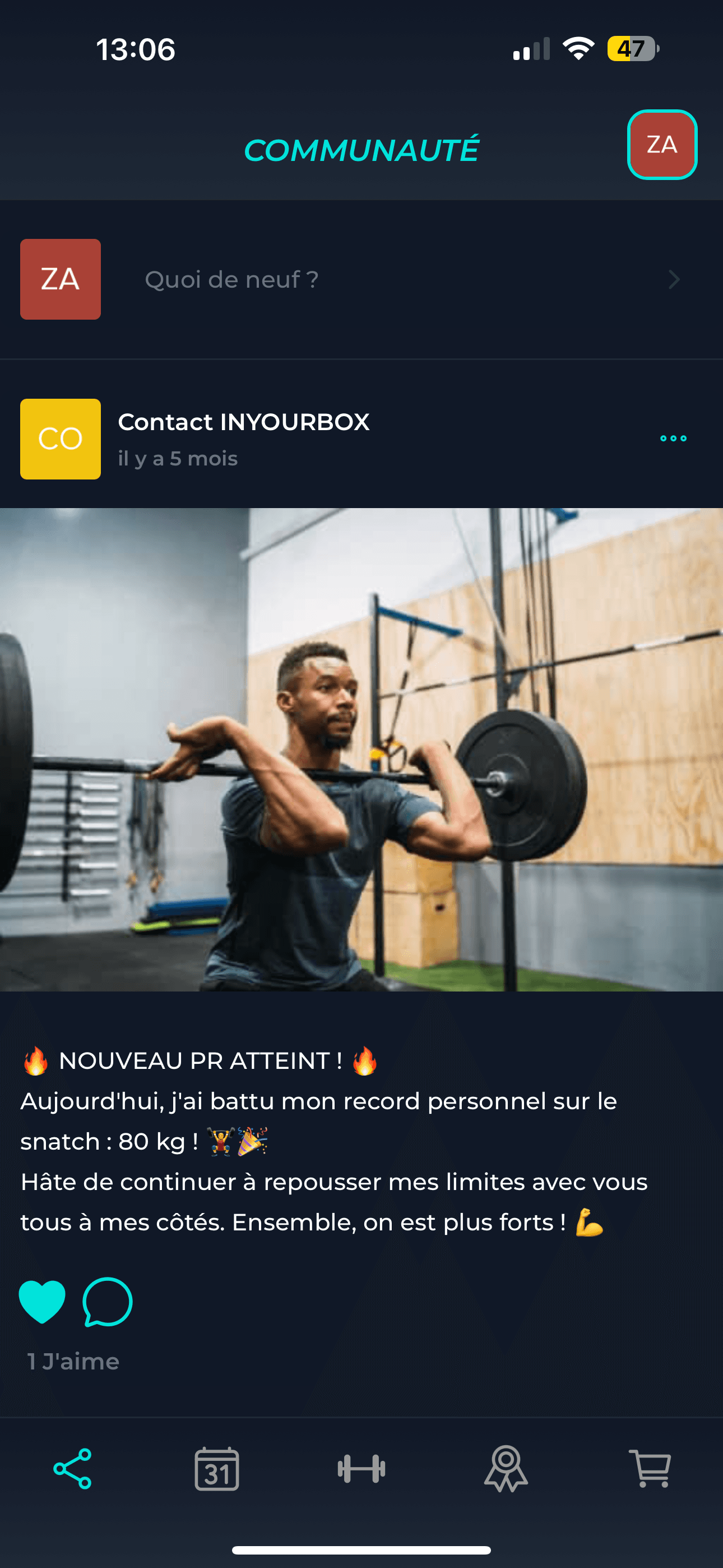 Leaderboard - Communauté InYourBox